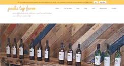 Desktop Screenshot of peakstopfarm.com